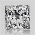 Diamante Natural 1.01 quilates, Princesa , Color D, claridad VS2 y certificado GIA