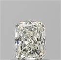 Diamante Natural 0.70 quilates, Radiante , Color J, claridad VVS2 y certificado GIA