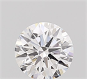 Lab Grown Diamond 1.06 Carats, Round with Ideal Cut, D Color, VVS1 Clarity and Certified by IGI