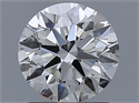 Diamante Natural 1.55 quilates, Redondo , Color H, claridad IF y certificado GIA