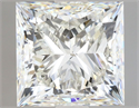 Natural Diamond 2.00 Carats, Princess with  Cut, I Color, VS2 Clarity and Certified by GIA