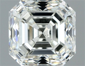 Picture of Natural Diamond 1.01 Carats, Asscher with  Cut, I Color, VS2 Clarity and Certified by IGI