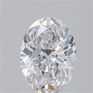 Picture of Natural Diamond 1.01 Carats, Oval with  Cut, D Color, VS2 Clarity and Certified by GIA