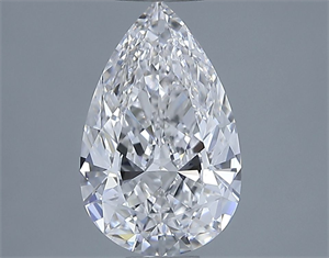 Picture of Natural Diamond 1.52 Carats, Pear with  Cut, F Color, VVS1 Clarity and Certified by GIA