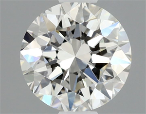 Picture of Natural Diamond 0.50 Carats, Round with Excellent Cut, H Color, VVS2 Clarity and Certified by GIA