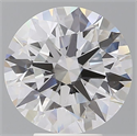 Lab Grown Diamond 5.05 Carats, Round with Ideal Cut, E Color, VS1 Clarity and Certified by IGI