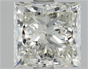 Diamante Natural 1.60 quilates, Princesa , Color K, claridad SI2 y certificado GIA