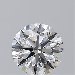 Picture of Natural Diamond 2.15 Carats, Round with Excellent Cut, G Color, VS2 Clarity and Certified by GIA