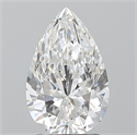 Diamante Natural 2.01 quilates, De pera , Color E, claridad VS2 y certificado GIA