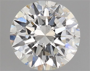 Picture of Natural Diamond 0.40 Carats, Round with Excellent Cut, J Color, SI1 Clarity and Certified by GIA