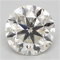 Natural Diamond 0.81 Carats, Round with Very Good Cut, K Color, SI2 Clarity and Certified by GIA