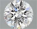 Del inventario de diamantes de laboratorio, 1.46 quilates, Redondo , Color D, claridad VVS2 y certificado IGI