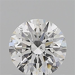 Picture of Natural Diamond 0.80 Carats, Round with Excellent Cut, E Color, SI1 Clarity and Certified by GIA