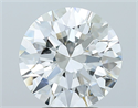 Diamante Natural 3.01 quilates, Redondo , Color H, claridad VVS1 y certificado GIA