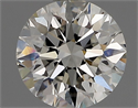 Natural Diamond 0.73 Carats, Round with Excellent Cut, I Color, VS1 Clarity and Certified by GIA
