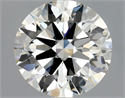 Diamante Natural 2.18 quilates, Redondo , Color K, claridad VVS1 y certificado GIA