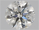 Diamante Natural 0.90 quilates, Redondo , Color I, claridad VS1 y certificado GIA
