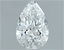 Natural Diamond 0.80 Carats, Pear with  Cut, E Color, SI2 Clarity and Certified by GIA