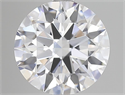 Lab Grown Diamond 2.56 Carats, Round with Ideal Cut, D Color, IF Clarity and Certified by IGI