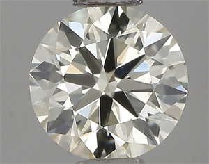 Picture of Natural Diamond 0.44 Carats, Round with Excellent Cut, M Color, IF Clarity and Certified by IGI