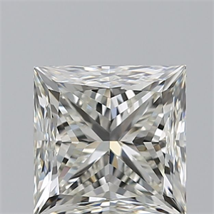 Picture of Natural Diamond 2.51 Carats, Princess with  Cut, J Color, VS1 Clarity and Certified by GIA
