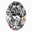 Diamante Natural 0.55 quilates, Ovalado , Color F, claridad VS1 y certificado GIA