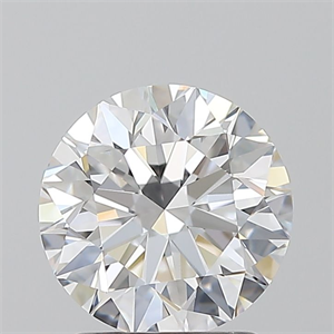 Foto Diamante Natural 1.71 quilates, Redondo , Color D, claridad FL y certificado GIA de