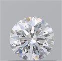 Diamante Natural 0.56 quilates, Redondo , Color D, claridad VVS2 y certificado GIA