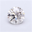 Lab Grown Diamond 1.24 Carats, Round with Excellent Cut, E Color, VS1 Clarity and Certified by IGI