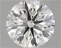 Diamante Natural 0.48 quilates, Redondo , Color J, claridad VVS1 y certificado GIA