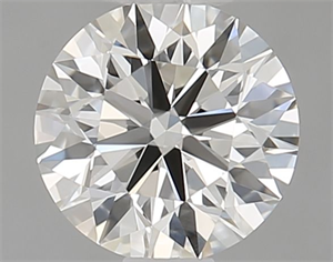 Foto Diamante Natural 0.48 quilates, Redondo , Color J, claridad VVS1 y certificado GIA de