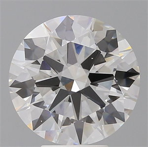 Picture of Lab Grown Diamond 5.52 Carats, Round with Excellent Cut, E Color, VS1 Clarity and Certified by IGI