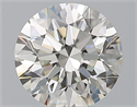 Diamante Natural 0.72 quilates, Redondo , Color J, claridad VVS1 y certificado GIA