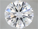 Lab Grown Diamond 5.00 Carats, Round with Excellent Cut, F Color, VVS1 Clarity and Certified by IGI