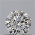 Diamante Natural 0.40 quilates, Redondo , Color D, claridad VVS1 y certificado GIA