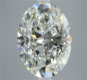 Foto Diamante Natural 3.51 quilates, Ovalado , Color I, claridad SI2 y certificado GIA de