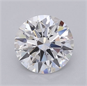 Del inventario de diamantes de laboratorio, 1.53 quilates, Redondo , Color D, claridad VS2 y certificado IGI