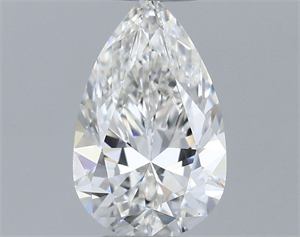 Picture of Natural Diamond 0.41 Carats, Pear with  Cut, G Color, VVS2 Clarity and Certified by GIA