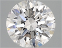 Lab Grown Diamond 0.97 Carats, Round with Ideal Cut, E Color, VS1 Clarity and Certified by IGI