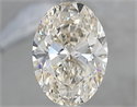 Natural Diamond 2.04 Carats, Oval with  Cut, L Color, SI2 Clarity and Certified by GIA