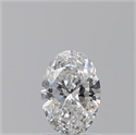 Diamante Natural 0.71 quilates, Ovalado , Color D, claridad SI1 y certificado GIA