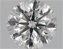 Natural Diamond 1.00 Carats, Round with Excellent Cut, H Color, SI2 Clarity and Certified by GIA