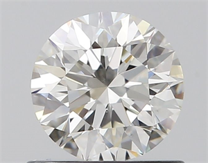 Picture of Natural Diamond 0.70 Carats, Round with Excellent Cut, I Color, VS1 Clarity and Certified by GIA