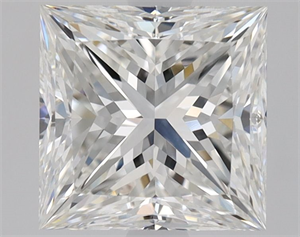 Foto Diamante Natural 2.01 quilates, Princesa , Color G, claridad VVS2 y certificado GIA de