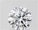 Lab Grown Diamond 1.01 Carats, Round with Ideal Cut, D Color, VVS1 Clarity and Certified by IGI
