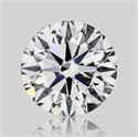 Natural Diamond 1.02 Carats, Round with Excellent Cut, H Color, SI1 Clarity and Certified by GIA