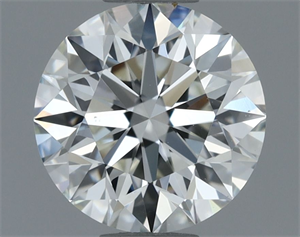 Picture of Natural Diamond 0.81 Carats, Round with Excellent Cut, G Color, VS1 Clarity and Certified by IGI
