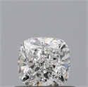 Diamante Natural 0.47 quilates, Del cojín , Color E, claridad VVS1 y certificado GIA