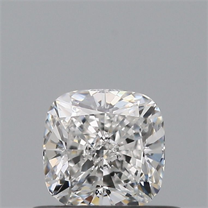 Foto Diamante Natural 0.47 quilates, Del cojín , Color E, claridad VVS1 y certificado GIA de