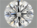 Natural Diamond 0.63 Carats, Round with Excellent Cut, I Color, SI1 Clarity and Certified by GIA